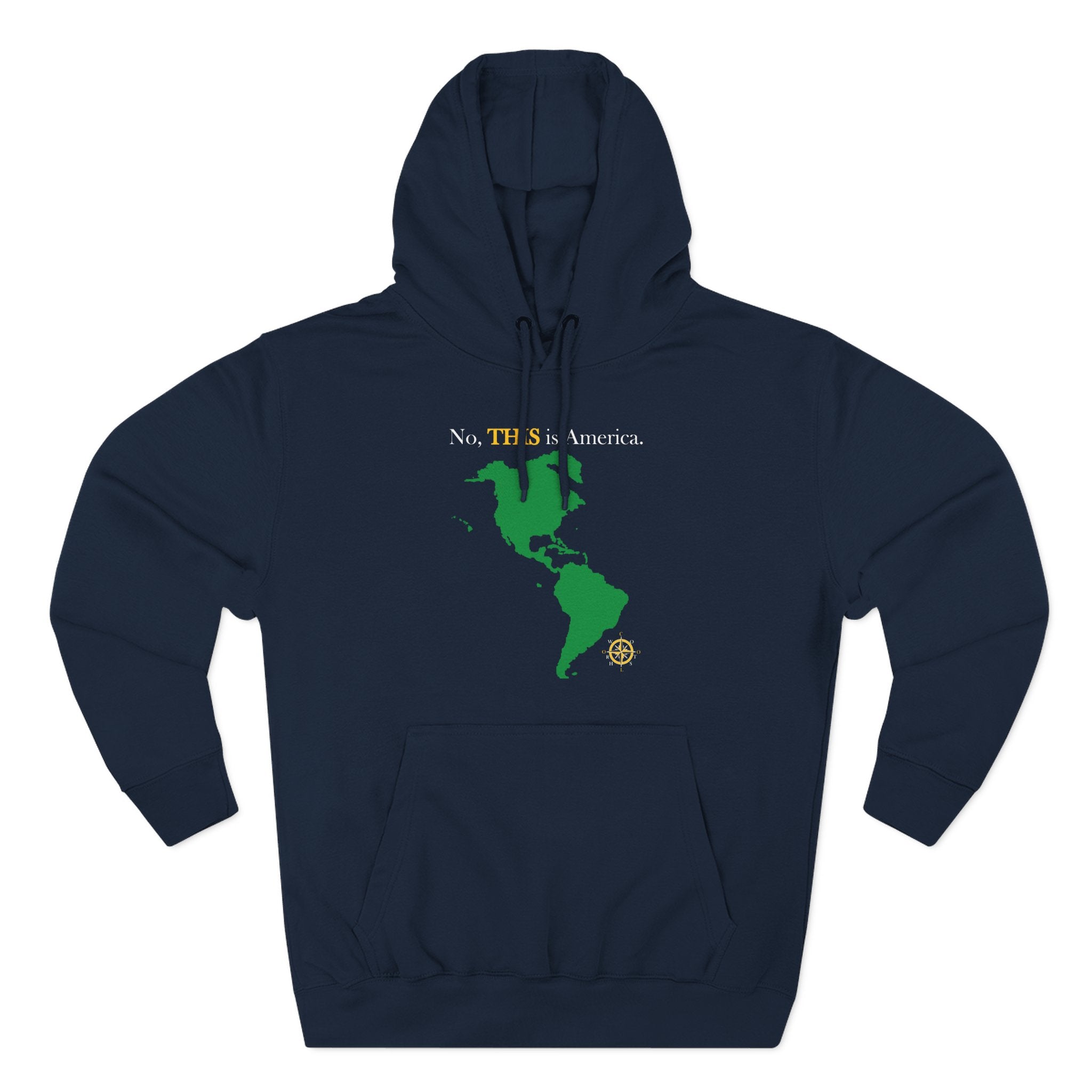 You Are Here 3-Panel Hoodie