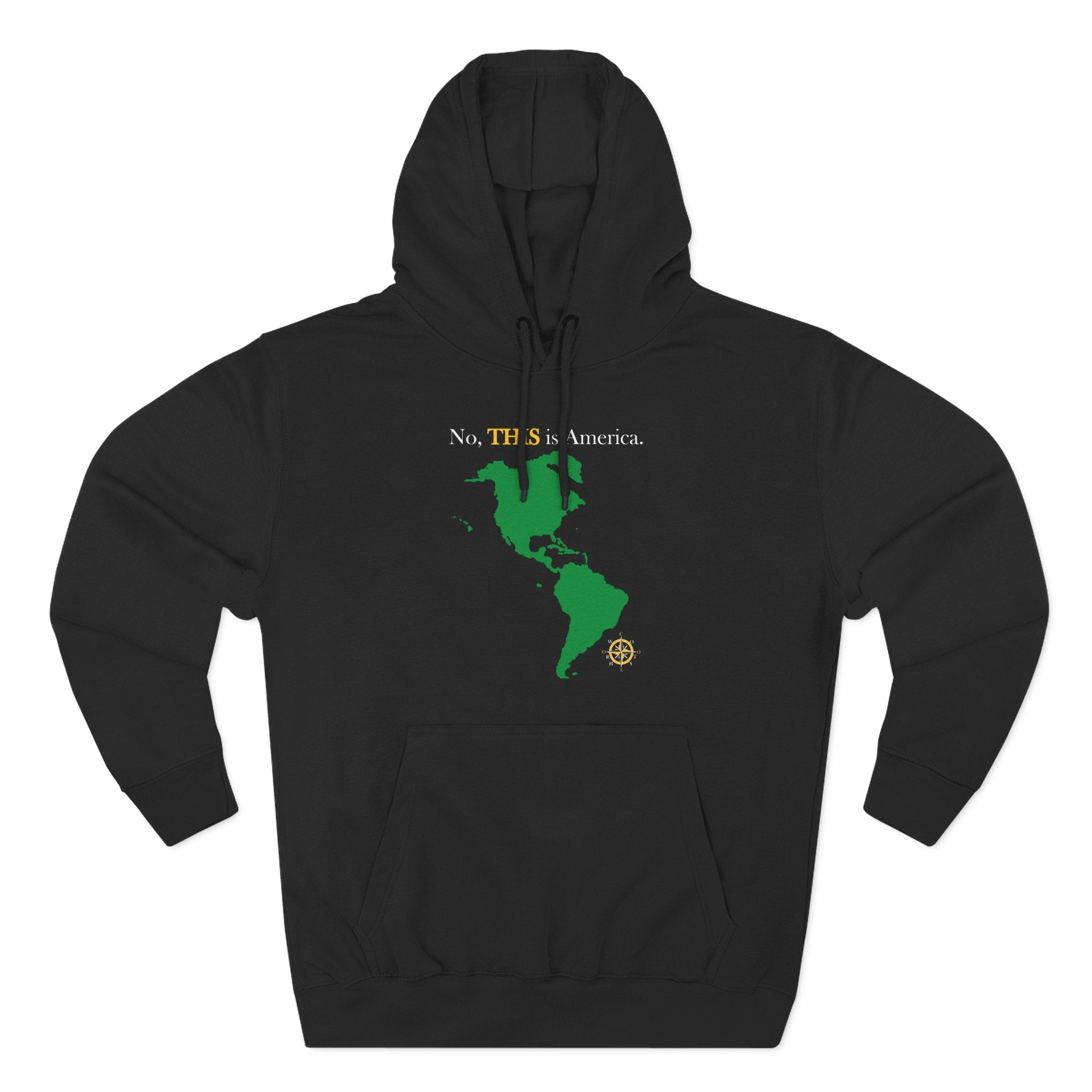 You Are Here 3-Panel Hoodie