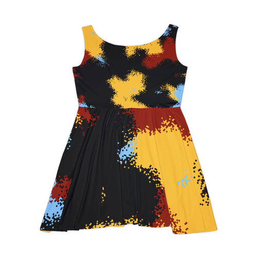 60's Skater Dress (AOP)