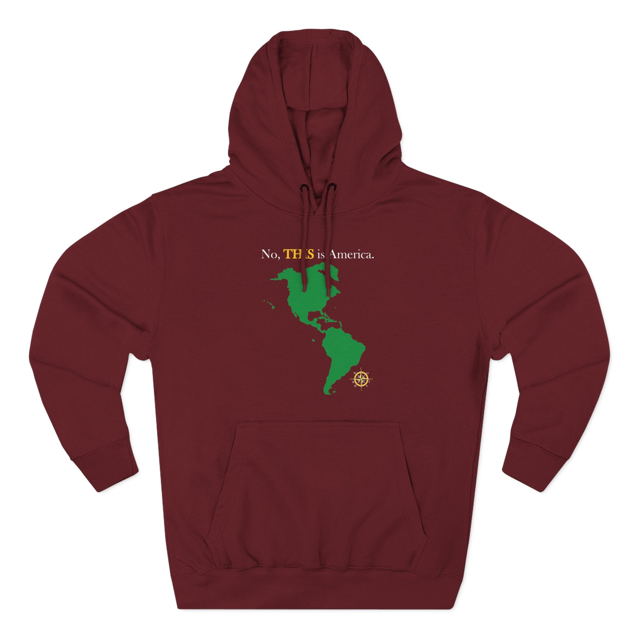 You Are Here 3-Panel Hoodie