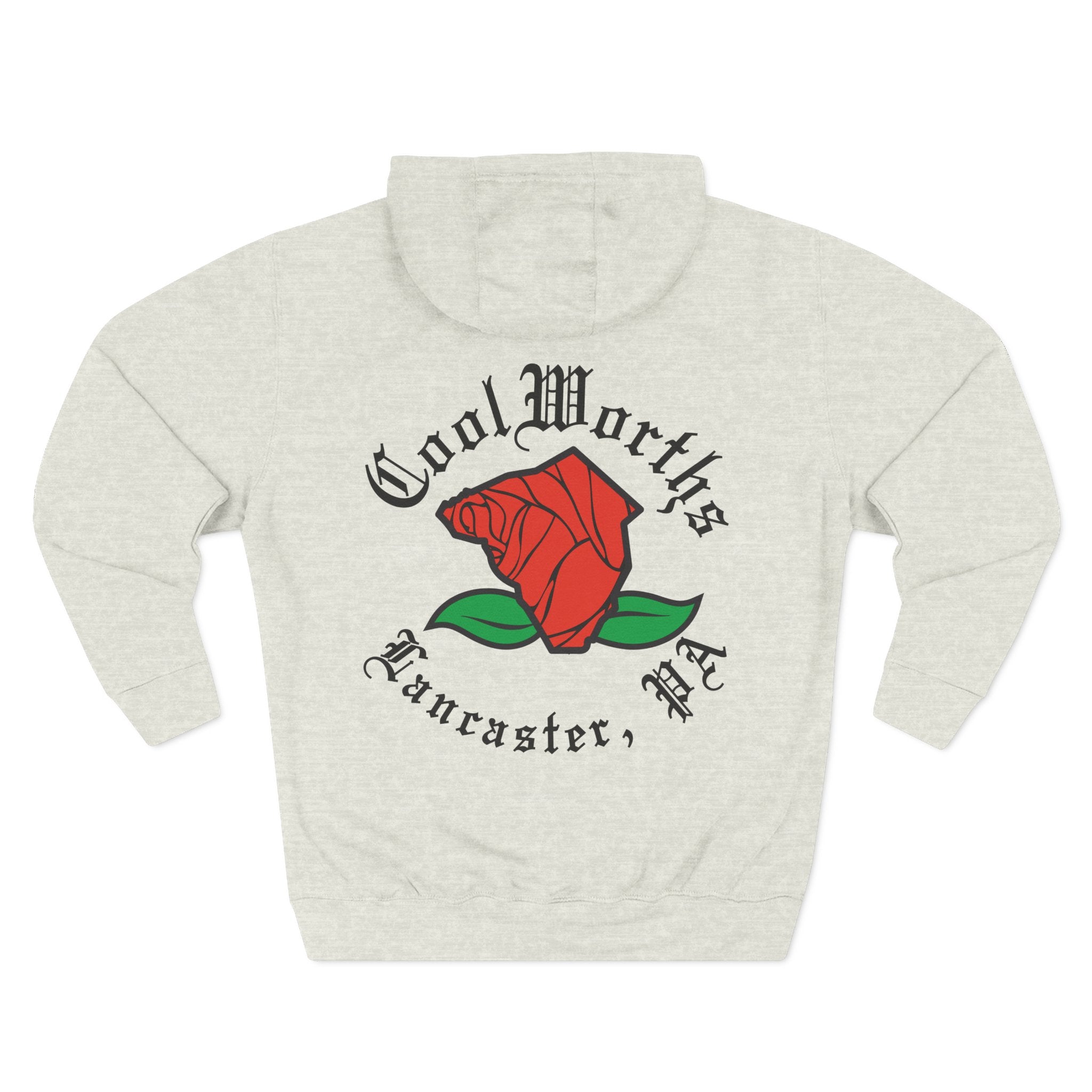 L Rose Place 3-Panel Hoodie