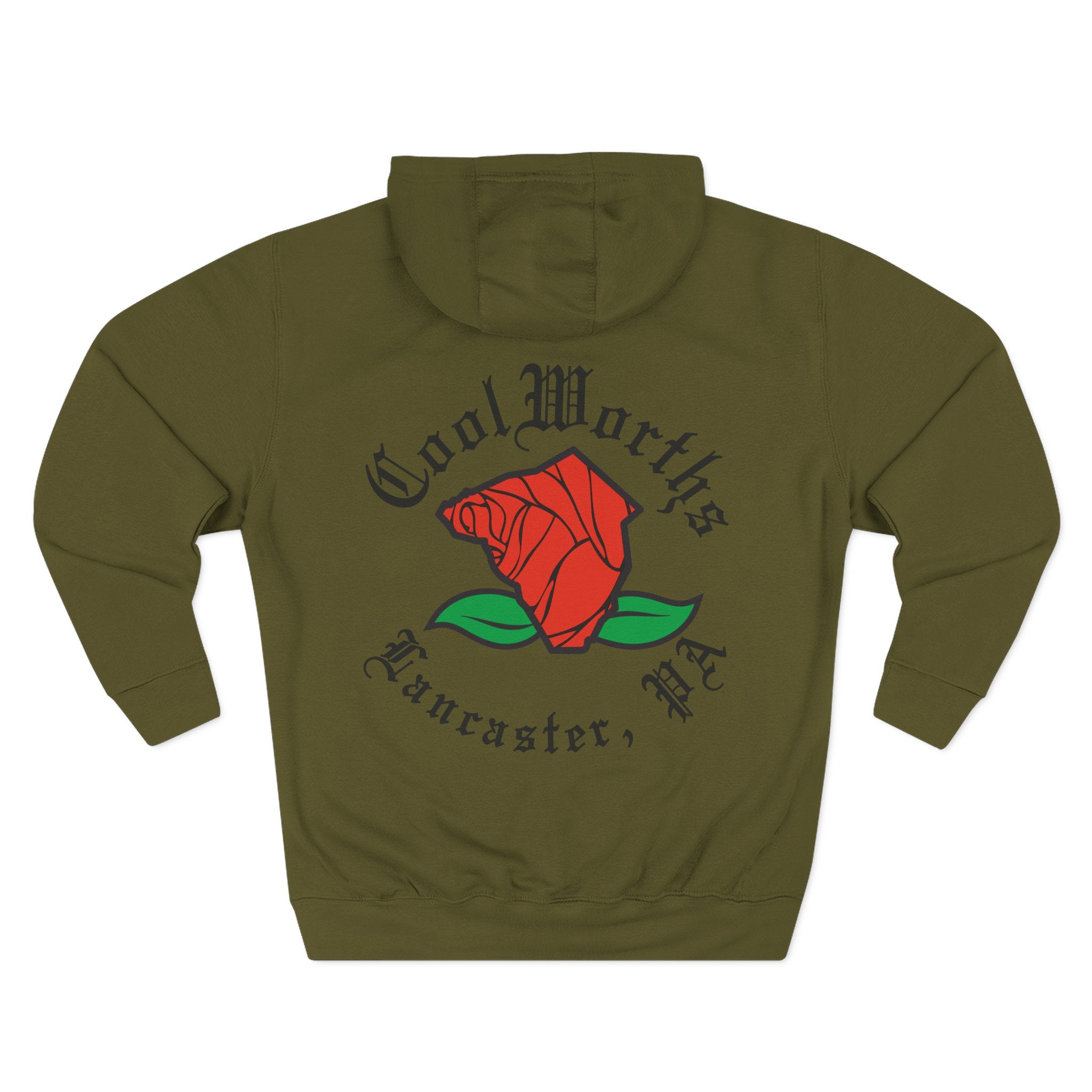 L Rose Place 3-Panel Hoodie