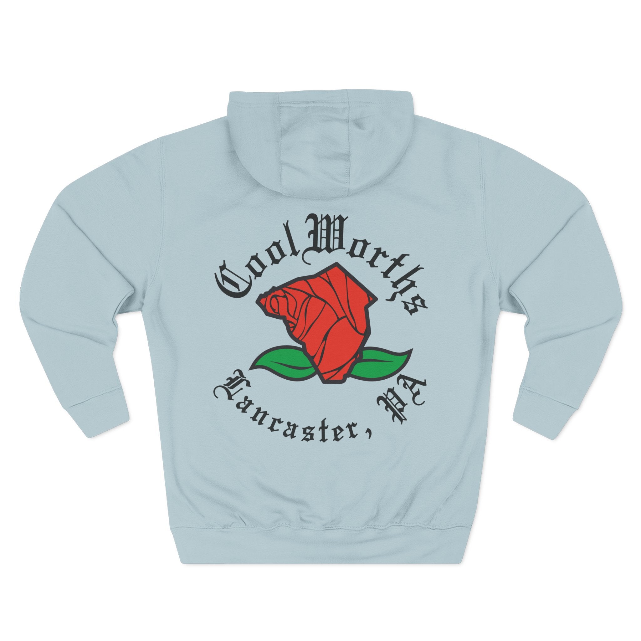L Rose Place 3-Panel Hoodie