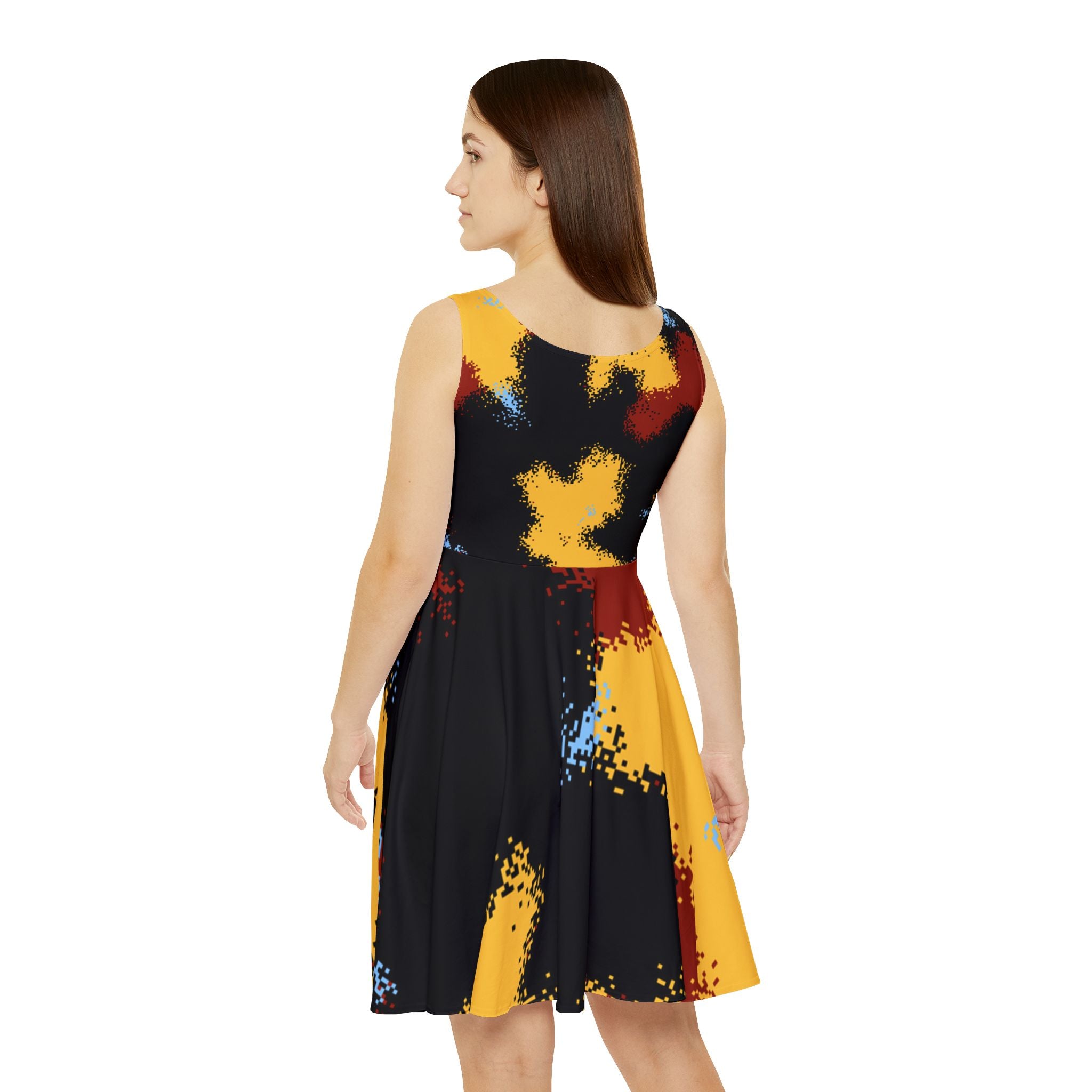 60's Skater Dress (AOP)