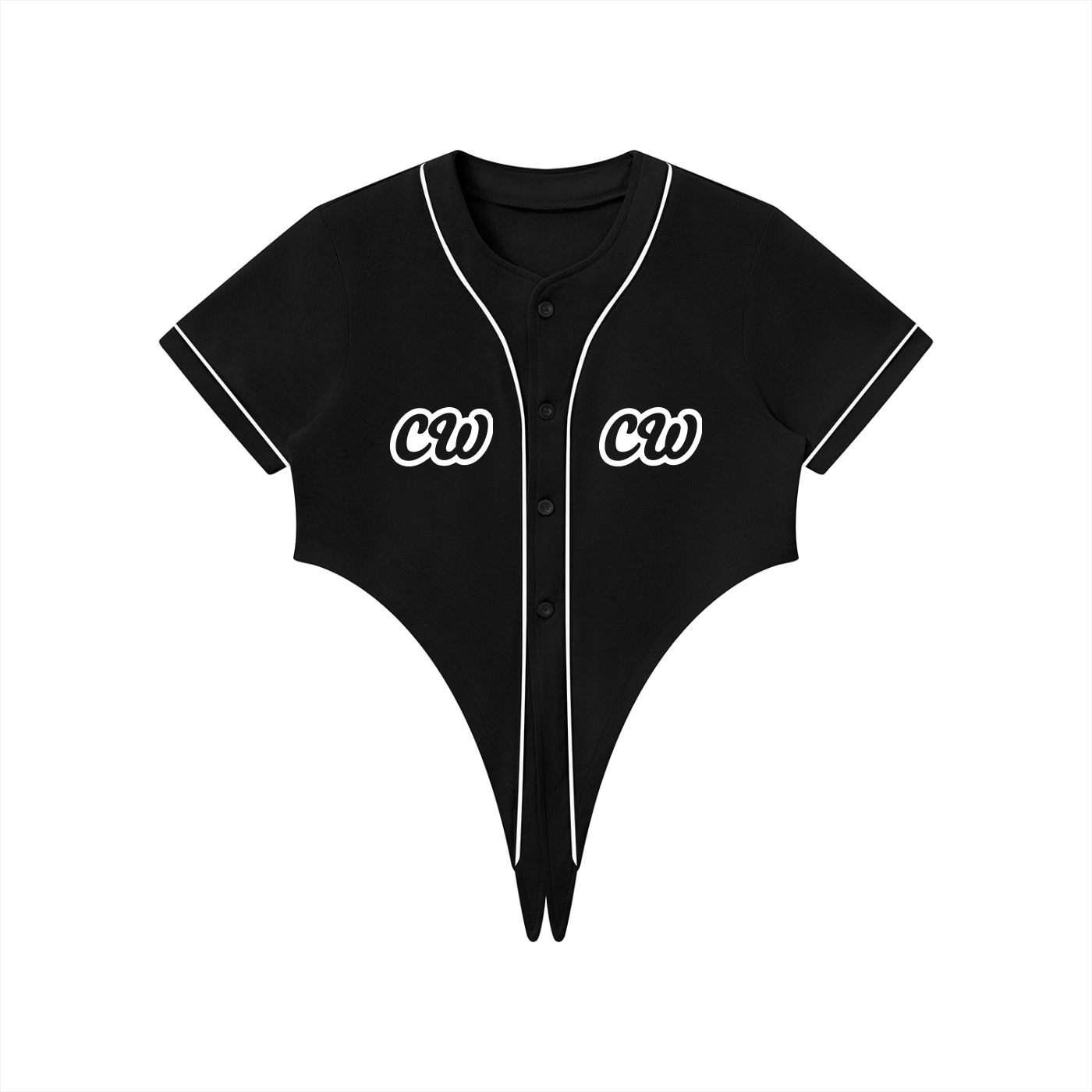 BatterWorths Crop Baseball Jersey
