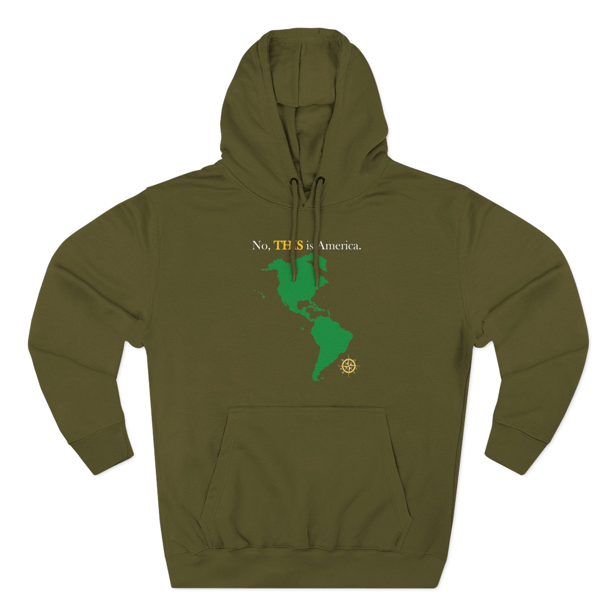 You Are Here 3-Panel Hoodie