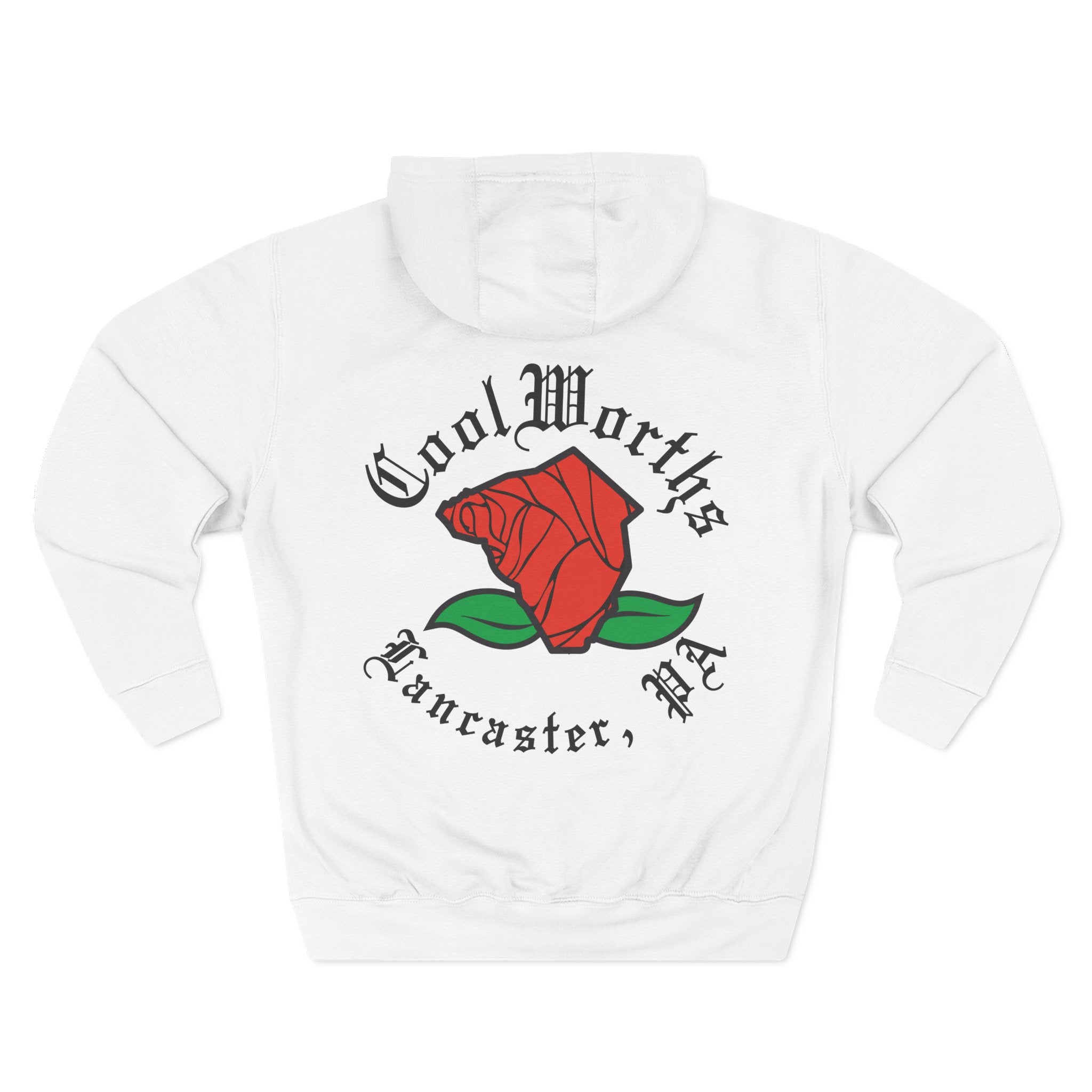 L Rose Place 3-Panel Hoodie
