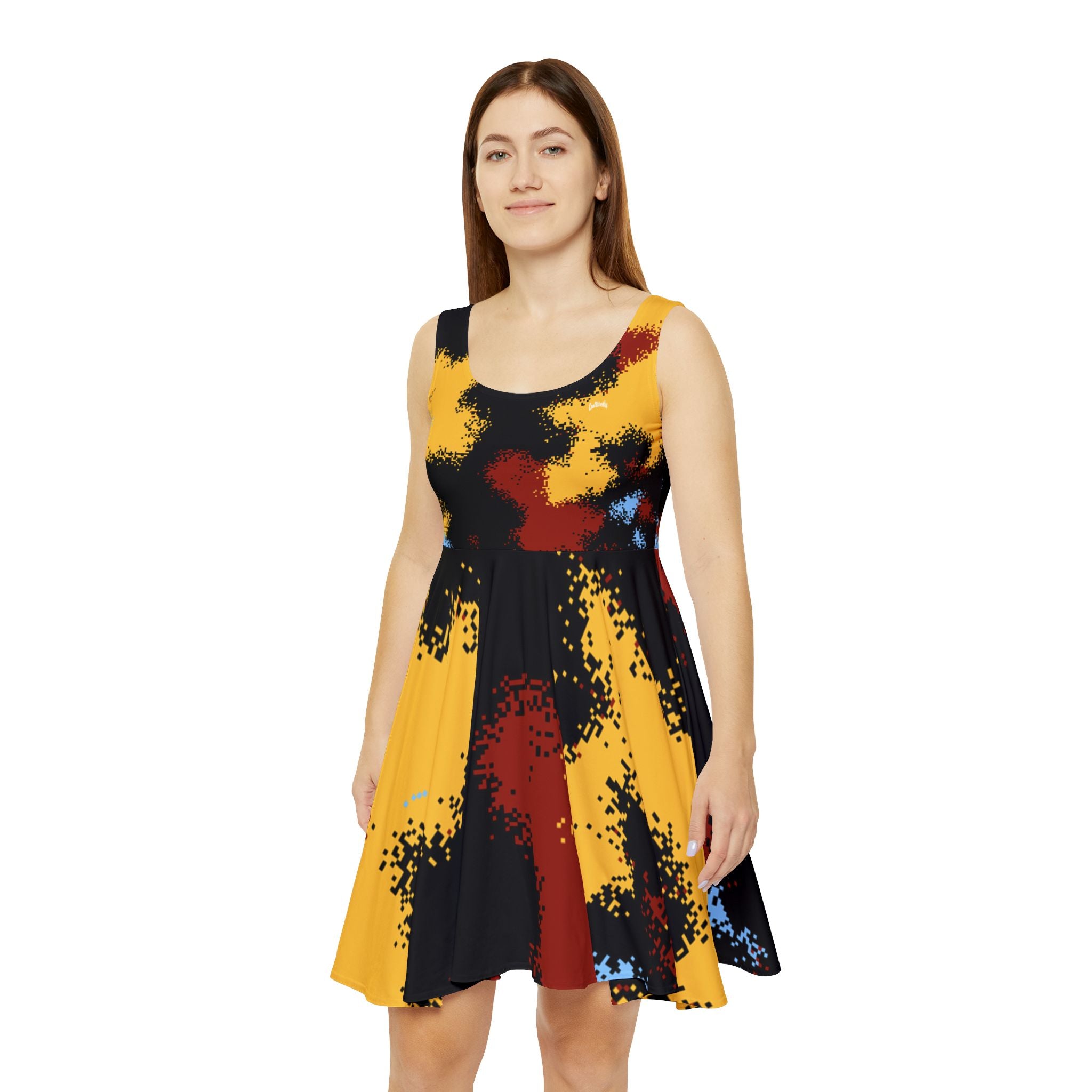 60's Skater Dress (AOP)