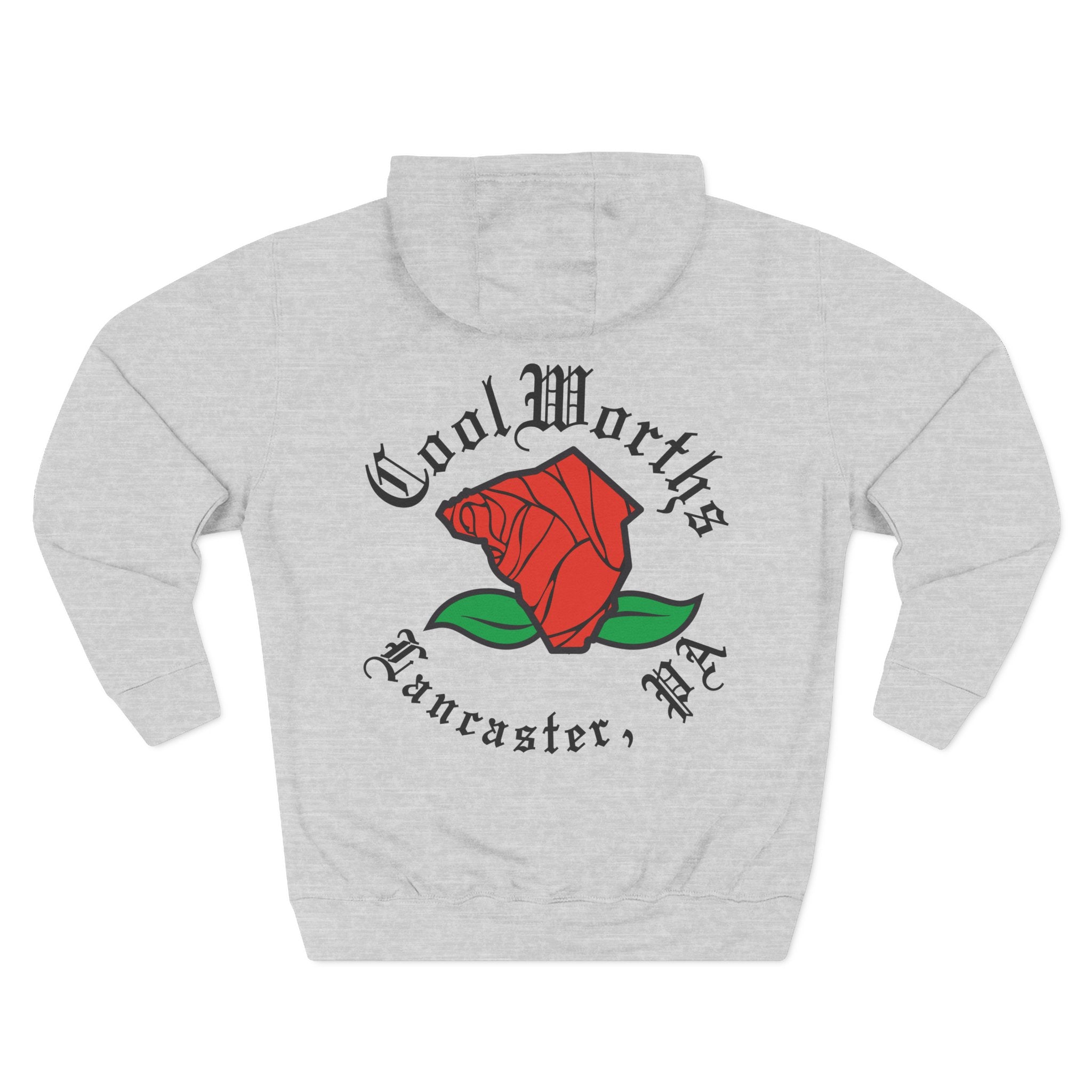 L Rose Place 3-Panel Hoodie