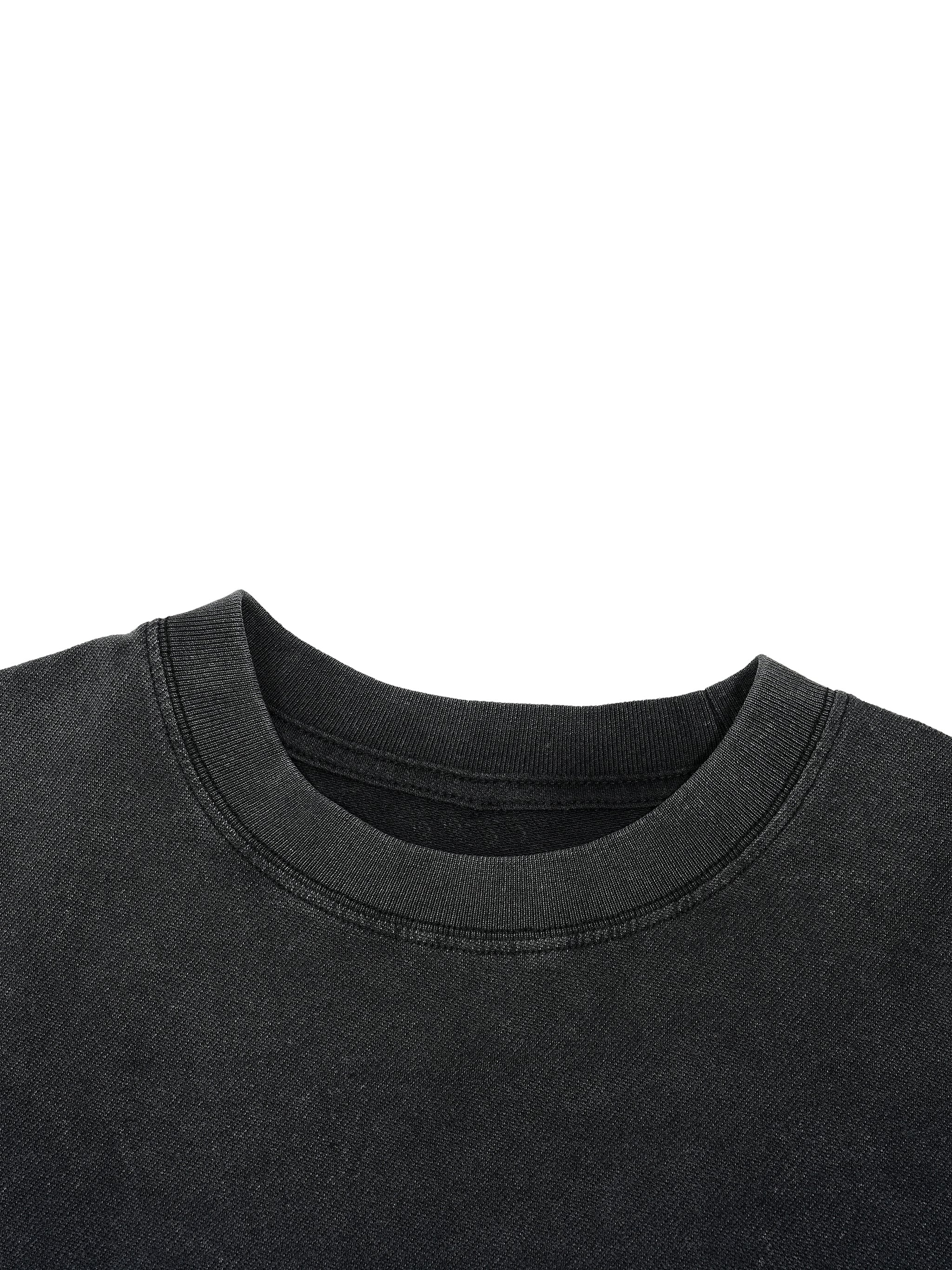 Distressed Anti Cropped Tee